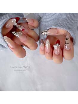 リアンスネイル ヴィヴィッド 岡山店(LianS nail ViViD)/オーダー＋パーツ