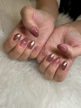 アーバンシーネイル 川口店(Urbansea nail)/マグネット×ミラー