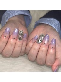 埋め尽くしネイル