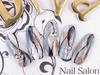 ネイルサロン ディーバ ギンザ(Nail salon Diva GINZA)/秋冬 ウェーブネイル 9500