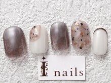 アイネイルズ 梅田店(I nails)/韓国ニュアンス秋色￥8200