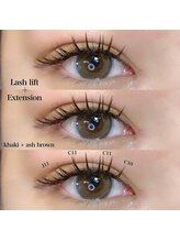 ライル(RILE)/ラッシュリフト＋カラーエクステ