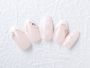 ホクレア(Hokule'a)/繊細な桜ネイル