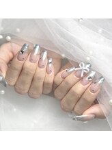 レディスペネイル ノマエ 名駅店(Redispe nail nomae)/マグネットグラデーションネイル