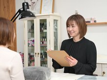 ネイルサロンアンドスクール マルベリー(mulberry)/カウンセリング