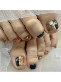 【お客様ネイル】フット定額*。