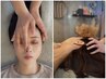 【美顔】小顔調整+耳つぼ+ヘッドマッサージ/むくみ解消スッキリ 60分