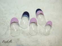 アンベリール 横浜店(Embellir)/（402）Wフレンチネイル