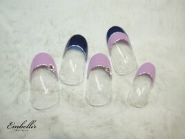 （402）Wフレンチネイル