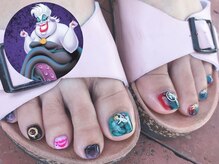 プティットスリール 西尾店(Petit Sourire)/【foot】アースライメージネイル