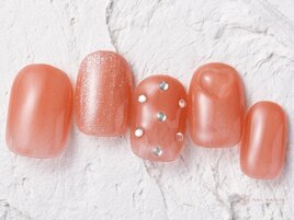 レッドシルバーハート￥5800