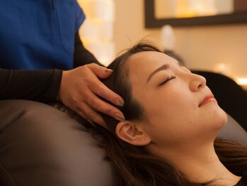 キリンの昼寝/施術イメージ