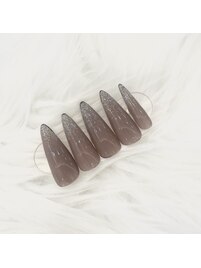 ラメグラ×スキニーフレンチ