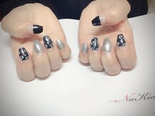 ネイキッド (NaKid)/ヒョウ柄/ミラー/フレンチ