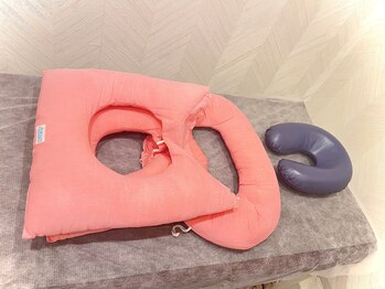 大島はり灸院/妊婦さん用うつぶせクッション