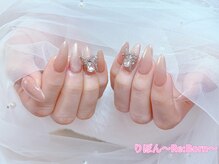 りぼん(Re:Born)/長さ出しマグネットネイル