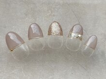 シエルネイルスタジオ 新宮店(Ciel nail studio)/【定額★上品シンプル】No.3