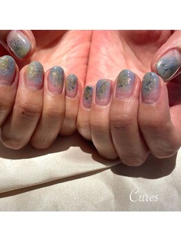 キュアーズ ネイル(CURES NAIL)/3色ミックスでちゅるんカラー