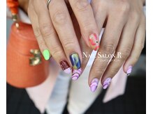 ネイルサロン R/ニュアンスコース　×tomo