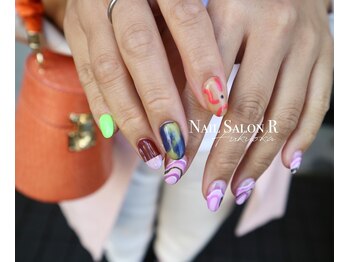 ネイルサロン R/ニュアンスコース ×tomo