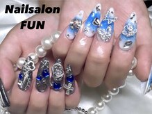 ファン(FUN)/★スカルプ10本アート乗せ放題