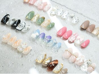 ラプラス(La Plus)の写真/【通いやすいデザインいっぱい♪】カラー変更OK！あなただけの特別なネイルが楽しめる☆持込デザインも可◎
