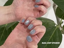 ネイルドットスタジオ 堺筋本町(NAIL DOT STUDIO)/水色マグネット