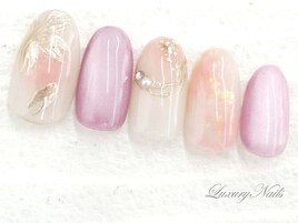 奥行*桜ピンクNail