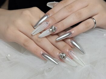 ベル ネイル アート スタジオ(BEL NAIL ART STUDIO)/長さ出し持ち込みデザイン