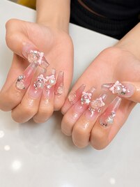 【スカルプ】先端クリアワンホン