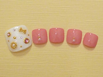 ネイルサロンレアリッチ 銀座店(Rare Rich)/フット定額コース¥8990色変更OK