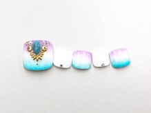 エトワール 中川中島店(Etoile)/グラデーションフットネイル