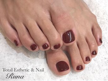 ルーナ(Runa)/フットワンカラーネイル ¥4950