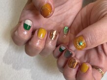 オーク 戸塚(OAK)/Autumnカラー　カジュアルネイル