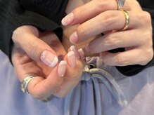 ファンクションネイルズ 表参道 原宿(FUNCTION NAILS)/フレンチネイル/ストーン