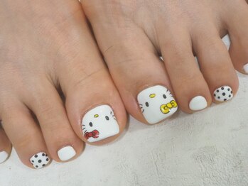 縁/キティちゃんネイル