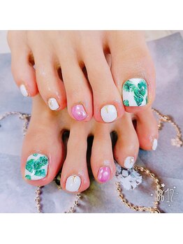 アイル ビューティーサロン(Airu Beauty Salon)/リーフ柄