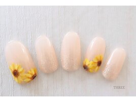 ひまわりネイル