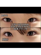 まつげちゃん☆ねいるちゃん/フラットラッシュ80本