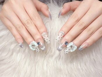 スノーネイルサロン 新宿店(Snow nail salon)/トート/フレンチ/パーツ