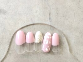 ヒョウ柄ネイル