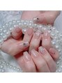 Lucky Nail Salon【長さだし/ワンホン/持ち込み/パラジェル/フィルイン】 シンプル持ち込みデザイン、キラキラ、ハート、