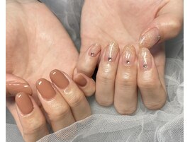 ラメグラ＋カラー&ストーン追加