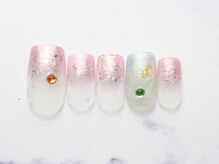 池袋ネイルサロン イイネイル(Ee-Nail)/キラキラフレイクネイル初￥6500
