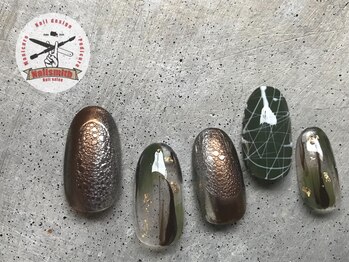 ネイルスミス(Nailsmith)/セパレートミラーのバブルネイル