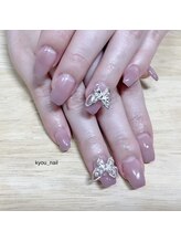 キョウネイル(kyou_nail)/10本長さだし２本アートコース