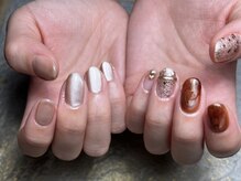 スノー ドロップ(Snow drop)/nuanceネイル