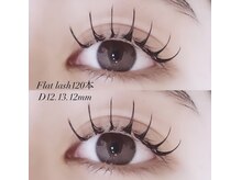 フーフロー(Fooflow)/Flat lash120本