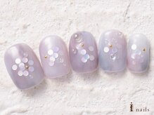 アイネイルズ 横浜WEST店(I-nails)/ホロぷっくりネイル9480円