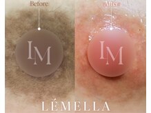 ミリミリ(milimili)の雰囲気（たった一度でこの変化…可愛いお色へ♪）